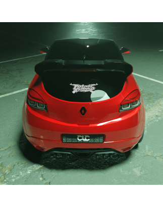 Diffusore posteriore Renault Megane 3 RS sottoparaurti (2010-2016) (Cod. C-C-L-CSP0261)