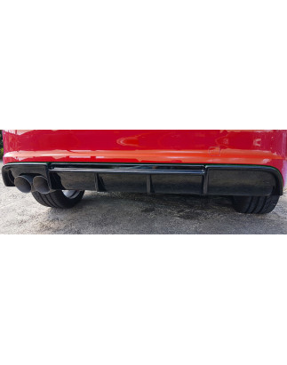 Diffusore posteriore Audi A3 8V S-Line berlina / Cabrio sottoparaurti (Cod. C-C-L-CSP0265)