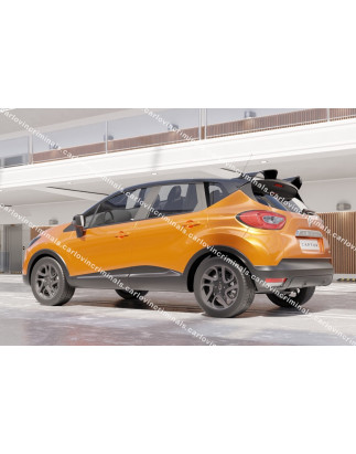 Spoiler posteriore Renault Captur 1 (2013-2019) stile Cup (Cod. C-C-L-CSP0269)