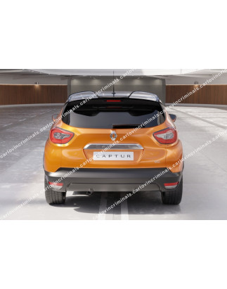 Spoiler posteriore Renault Captur 1 (2013-2019) stile Cup (Cod. C-C-L-CSP0269)