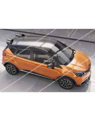 Spoiler posteriore Renault Captur 1 (2013-2019) stile Cup (Cod. C-C-L-CSP0269)