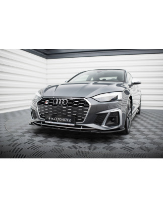 SPLITTER ANTERIORE V.1 Audi S5 / A5 S-Line F5 Facelift (Cod. M-AU-S5-2F-FD1G)