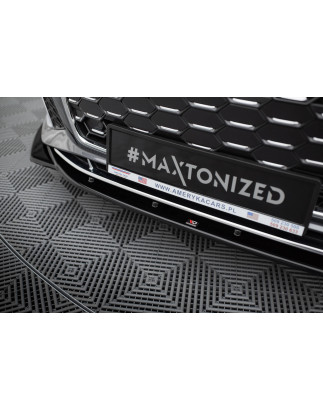 SPLITTER ANTERIORE V.1 Audi S5 / A5 S-Line F5 Facelift (Cod. M-AU-S5-2F-FD1G)