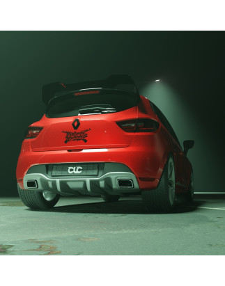 Estensioni per diffusore posteriore originale Renault Clio 4 RS (Cod. C-C-L-CSP0319)