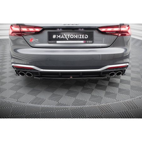 Splitter posteriore for Audi S5 Sportback / Coupe F5 Facelift (Cod. M-AU-S5-2F-SB-RD1G)