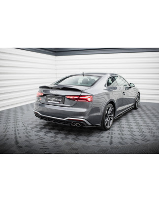 Splitter posteriore for Audi S5 Sportback / Coupe F5 Facelift (Cod. M-AU-S5-2F-SB-RD1G)