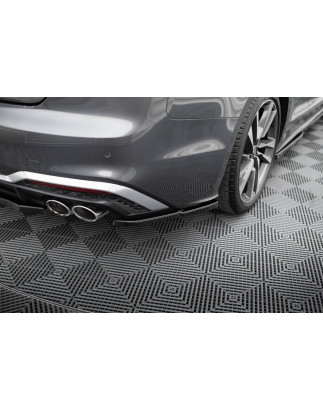 Splitters posteriori laterali for Audi S5 Sportback / Coupe F5 Facelift (Cod. M-AU-S5-2F-SB-RSD1G)