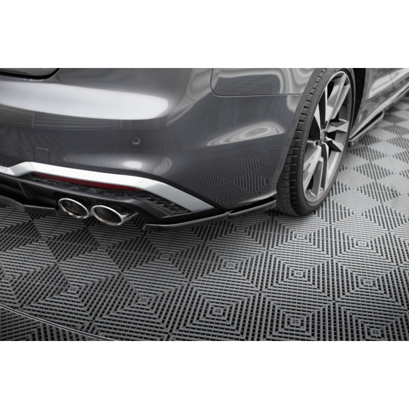 Splitters posteriori laterali for Audi S5 Sportback / Coupe F5 Facelift (Cod. M-AU-S5-2F-SB-RSD1G)