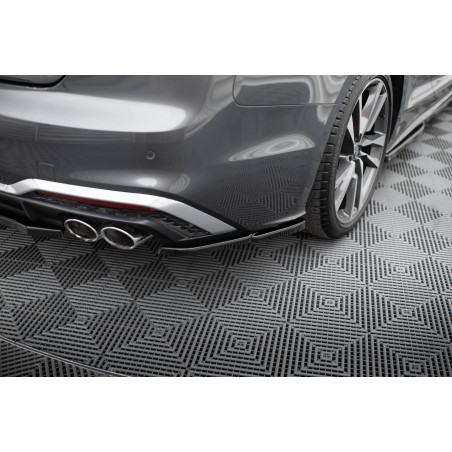 Splitters posteriori laterali for Audi S5 Sportback / Coupe F5 Facelift (Cod. M-AU-S5-2F-SB-RSD1G)