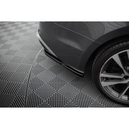 Splitters posteriori laterali for Audi S5 Sportback / Coupe F5 Facelift (Cod. M-AU-S5-2F-SB-RSD1G)