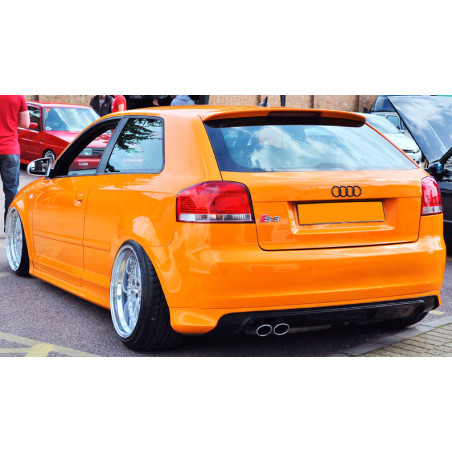Sottoparaurti posteriore Audi A3 8P 3 porte stile S3 (2003-2008) (Cod. C-C-L-CSP0335)