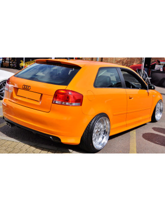Sottoparaurti posteriore Audi A3 8P 3 porte stile S3 (2003-2008) (Cod. C-C-L-CSP0335)