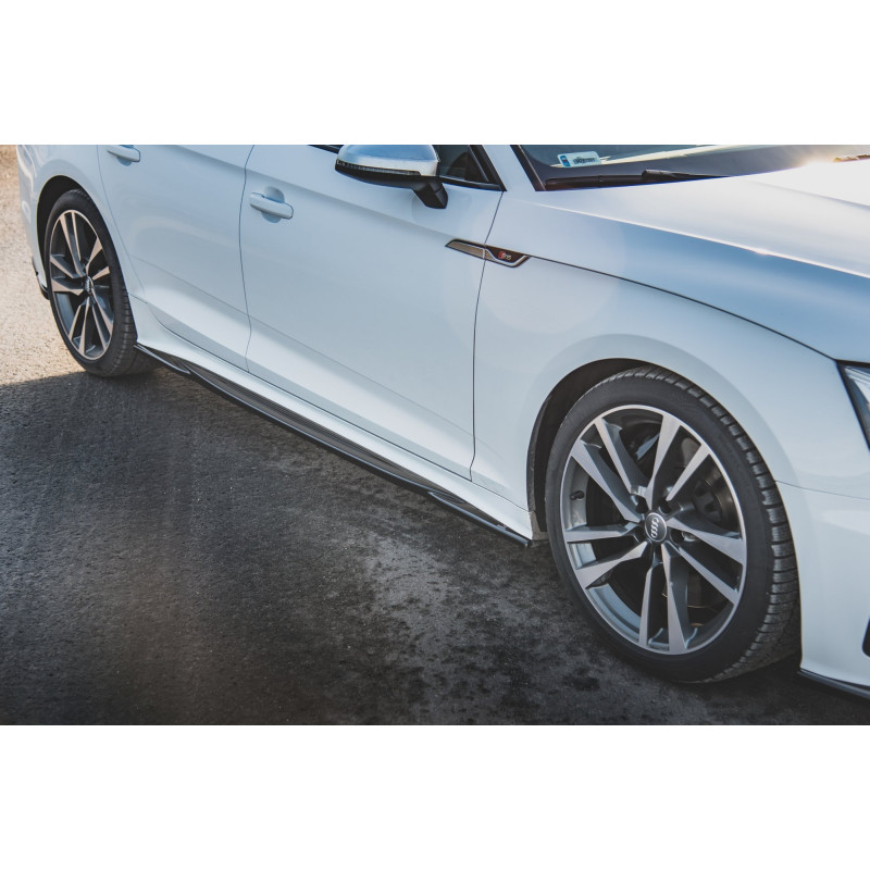 Diffusori minigonne Audi S5 / A5 S-Line Sportback F5 Facelift (Cod. M-AU-S5-2F-SD1G)