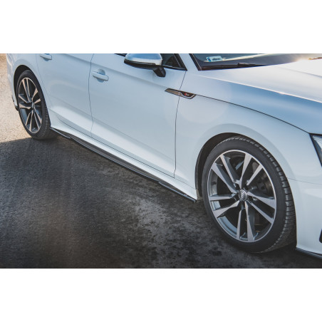 Diffusori minigonne Audi S5 / A5 S-Line Sportback F5 Facelift (Cod. M-AU-S5-2F-SD1G)