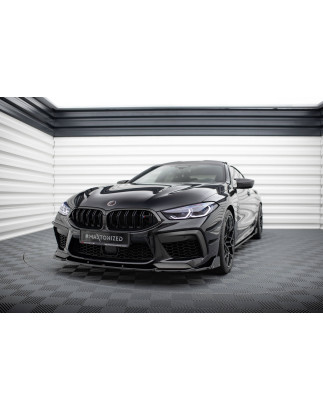SPLITTER ANTERIORE V.1 + Flaps BMW M8  Gran Coupe F93 / Coupe F92 (Cod. M-BM-M8-G16-FD1G+FSF)