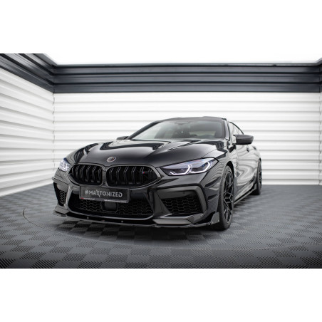 SPLITTER ANTERIORE V.1 + Flaps BMW M8  Gran Coupe F93 / Coupe F92 (Cod. M-BM-M8-G16-FD1G+FSF)