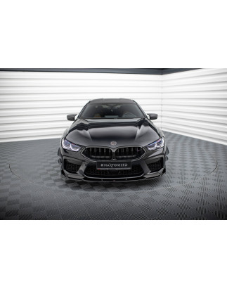 SPLITTER ANTERIORE V.1 + Flaps BMW M8  Gran Coupe F93 / Coupe F92 (Cod. M-BM-M8-G16-FD1G+FSF)