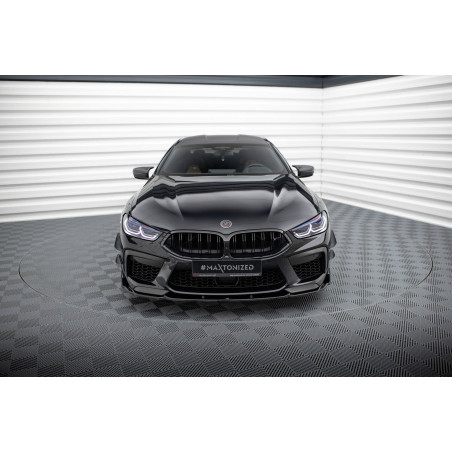 SPLITTER ANTERIORE V.1 + Flaps BMW M8  Gran Coupe F93 / Coupe F92 (Cod. M-BM-M8-G16-FD1G+FSF)