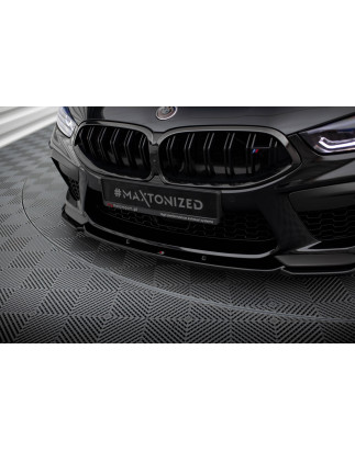 SPLITTER ANTERIORE V.1 + Flaps BMW M8  Gran Coupe F93 / Coupe F92 (Cod. M-BM-M8-G16-FD1G+FSF)
