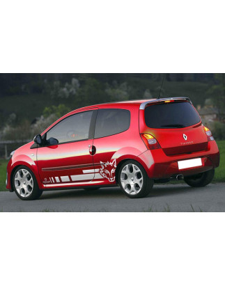 Spoiler posteriore Renault Twingo 2 stile GT (2007-2014) (Cod. C-C-L-CSP0350)