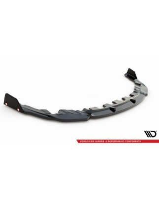 SPLITTER ANTERIORE V.1 + Flaps BMW M8  Gran Coupe F93 / Coupe F92 (Cod. M-BM-M8-G16-FD1G+FSF)