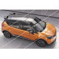 Spoiler posteriore Renault Captur 1 stile Cup (2013-2019) (Cod. C-C-L-CSP0354)