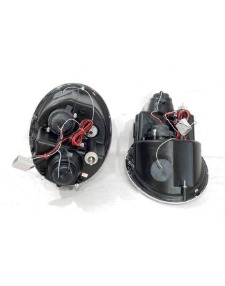 Fari Anteriori Angel Eyes Mini R50 / R52 / R53 '01/'05 Black (Cod. E-FAMI004)