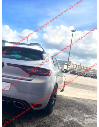 Spoiler posteriore Renault Megane 4 stile RS - modelli standard (Cod. C-C-L-CSP0358)