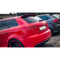 Spoiler posteriore Audi A3 8P Sportback stile RS3 (2005-2012) (Cod. C-C-L-CSP0363)