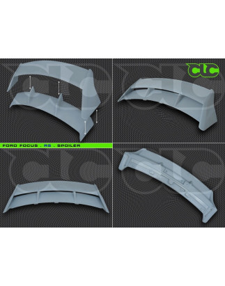 Spoiler posteriore Ford Focus 2 stile RS (2004-2011) (Cod. C-C-L-CSP0370)