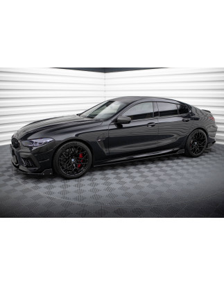 Diffusori minigonne V.1 + Flaps BMW M8 Gran Coupe F93 / 8 Gran Coupe M-Pack G16 (Cod. M-BM-M8-G16-GC