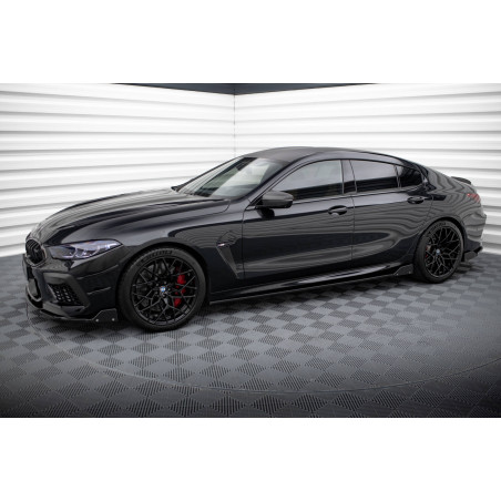 Diffusori minigonne V.1 + Flaps BMW M8 Gran Coupe F93 / 8 Gran Coupe M-Pack G16 (Cod. M-BM-M8-G16-GC