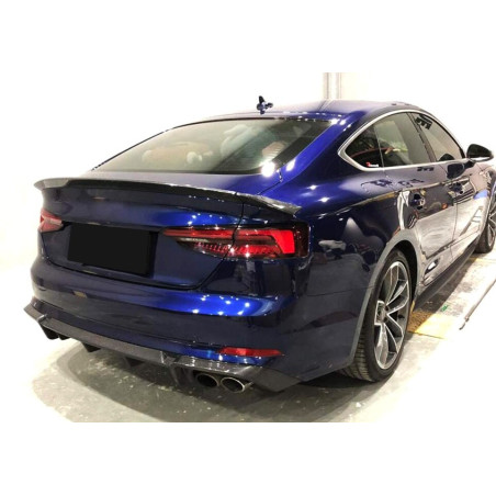 Diffusore posteriore Audi A5 F5 Coupé Cabrio S-Line 2016-2019 -solo S-Line (Cod. C-C-L-CSP0385)