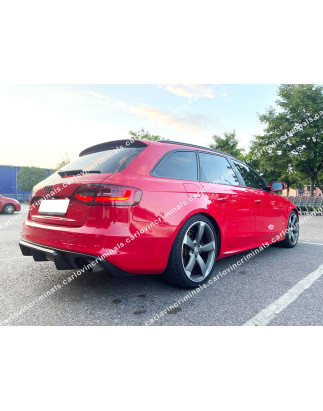 Sottoparaurti posteriore Audi A4 B8 8K S-Line (2011-2015 modello restyling) (Cod. C-C-L-CSP0388)