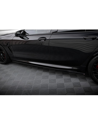 Diffusori minigonne V.2 BMW M8 Gran Coupe F93 / 8 Gran Coupe M-Pack G16 (Cod. M-BM-M8-G16-GC-SD2G)