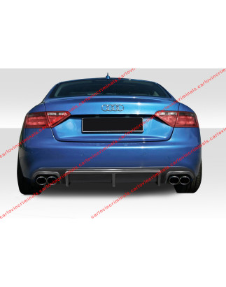Diffusore posteriore Audi A5 Coupé 2007-2011 (non compatibile con versioni S-Line) (Cod. C-C-L-CSP0