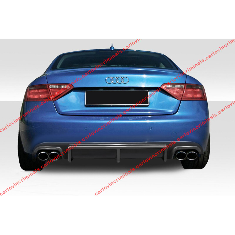 Diffusore posteriore Audi A5 Coupé 2007-2011 (non compatibile con versioni S-Line) (Cod. C-C-L-CSP0