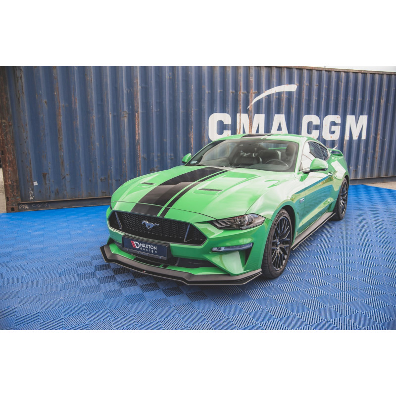 SPLITTER ANTERIORE street pro V.1 Ford Mustang GT MK6 Facelift (Cod. M-FOMU6FGTCNC-FD1B)