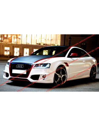 Minigonne laterali Audi A5 8T 8F Coupé Cabrio (2007-2016) (Cod. C-C-L-CSP0394)