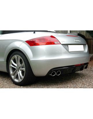 Sottoparaurti posteriore Audi TT 8J (per scarico singolo) (Cod. C-C-L-CSP0395)