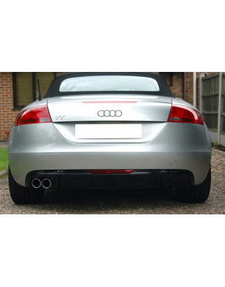 Sottoparaurti posteriore Audi TT 8J (per scarico singolo) (Cod. C-C-L-CSP0395)