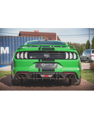 DIFFUSORE POSTERIORE street pro Ford Mustang GT Mk6 Facelift (Cod. M-FOMU6FGTCNC-RS1B)