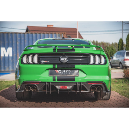 DIFFUSORE POSTERIORE street pro Ford Mustang GT Mk6 Facelift (Cod. M-FOMU6FGTCNC-RS1B)