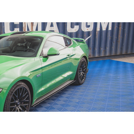 Splitters posteriori laterali Street Pro V.1 Ford Mustang GT Mk6 Facelift (Cod. M-FOMU6FGTCNC-RSD1B)