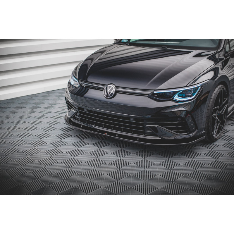 SPLITTER ANTERIORE V.1 Volkswagen Golf R  / Variant  Mk8 (Cod. M-VW-GO-8-R-FD1G)
