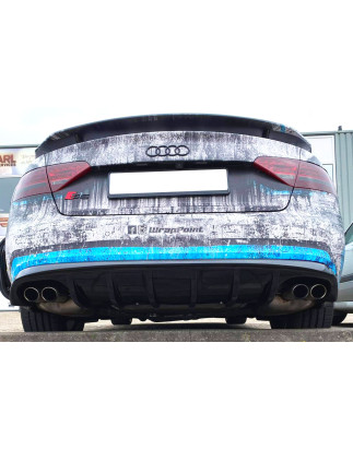 Diffusore posteriore Audi A5 S-Line Coupé (2007-2011) solo S-Line (Cod. C-C-L-CSP0418)