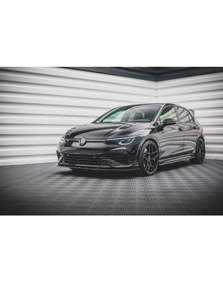 SPLITTER ANTERIORE V.1 Volkswagen Golf R  / Variant  Mk8 (Cod. M-VW-GO-8-R-FD1G)