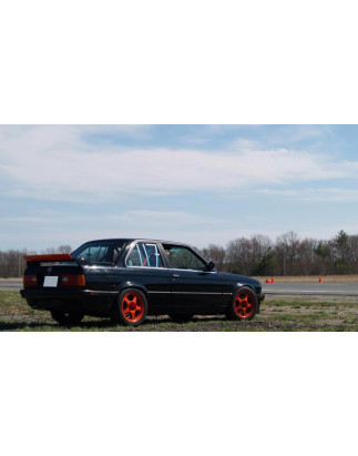 Spoiler posteriore BMW Serie 3 E30 stile Evo (1982-1994) (Cod. C-C-L-CSP0427)