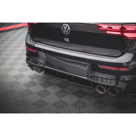 Splitter posteriore for Volkswagen Golf R  Mk8 / Mk8 Facelift (Cod. M-VW-GO-8-R-RD1G)
