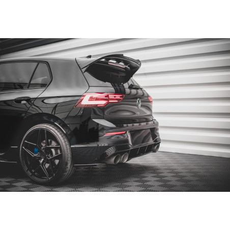 Splitter posteriore for Volkswagen Golf R  Mk8 / Mk8 Facelift (Cod. M-VW-GO-8-R-RD1G)
